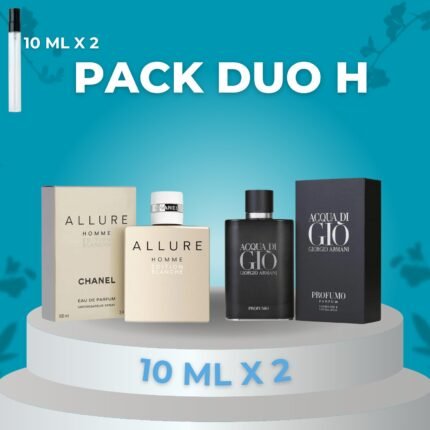 Pack Chanel Allure + Acqua di Gio Profumo